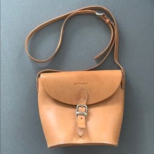 Joy Division handmade leather bucket bag purse
